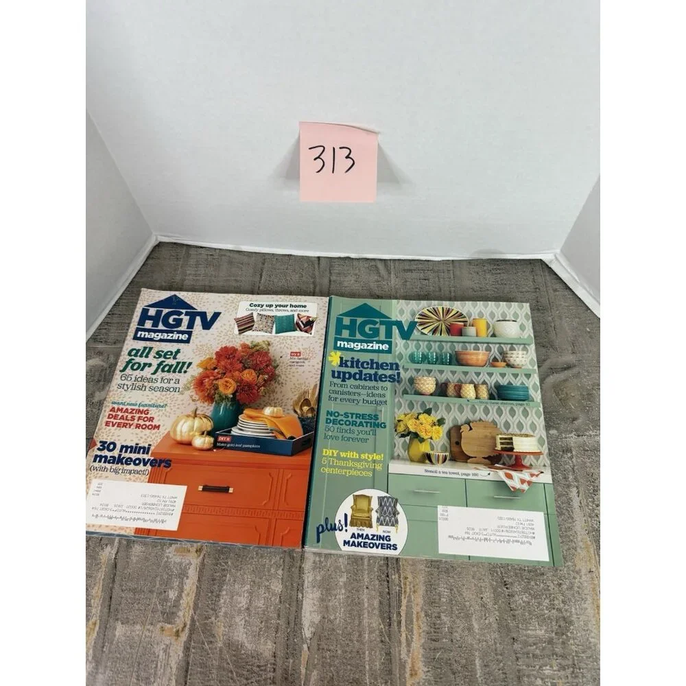 HGTV Magazine 9 Issues  Bundle 2025 #313 - Picture 3 of 11